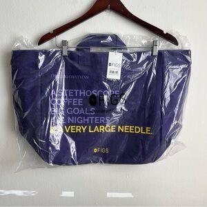 Purple pulse Figs Tote